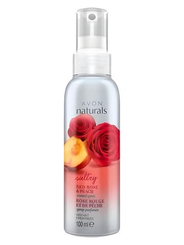 Sultry Red Rose & Peach