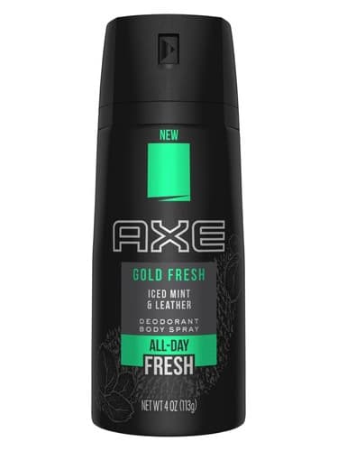 Gold Fresh Iced Mint and Leather