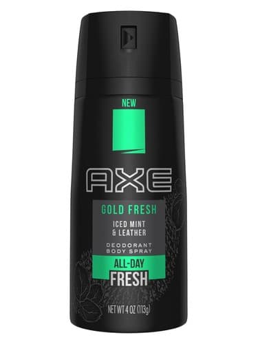 Gold Fresh Iced Mint and Leather